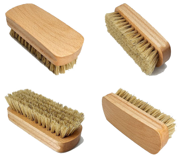 Engrave logo-Beech shoes brush clean brush boar bristle brush Square Brush