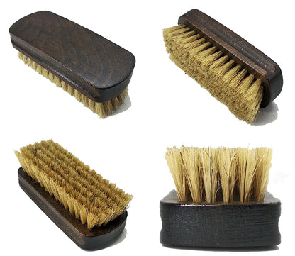 Engrave logo-Beech shoes brush clean brush boar bristle brush Square Brush