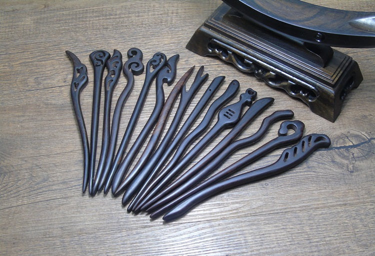 Blacksandalwood Hair pins hair comb women makeup tool grooming