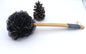 Personalized logo-Wooden long handle bath brush body brush massage shower brush clean back brush