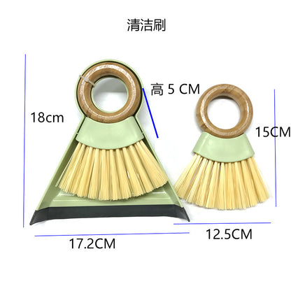 Spot mini broom dustpan set, desktop cleaning brush, broom, household desktop small dustpan, garbage shovel