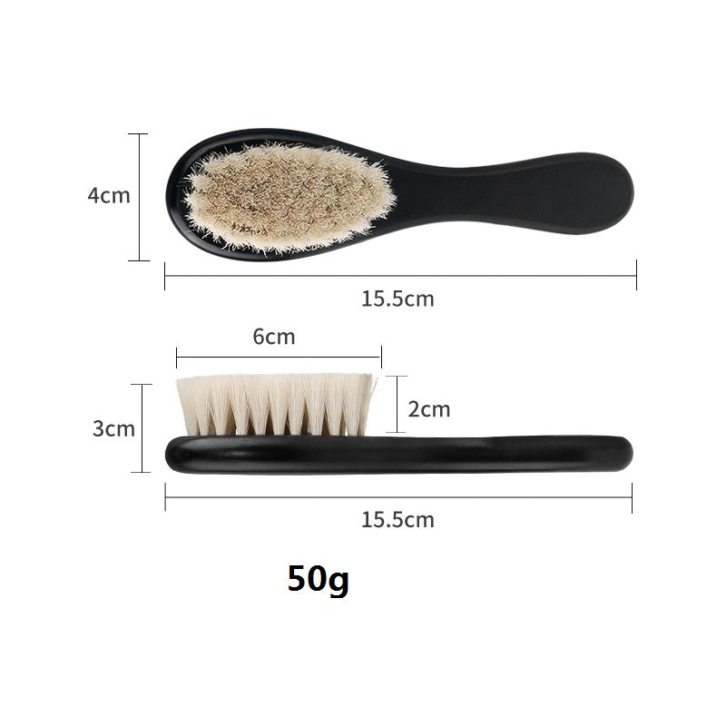 Engrave logo-Beech baby brush shampoo brush infant care woolen brush clean brush