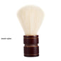 Customize logo-Handmade Natural Wood handle Nylon head shaving brushes Beard Grooming Tool