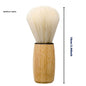 Engrave your logo-Handmade bamboo nylon brush men beard shaving brush barber tool