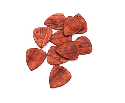 Engrave logo-Natural wood picks Wooden guitar picks