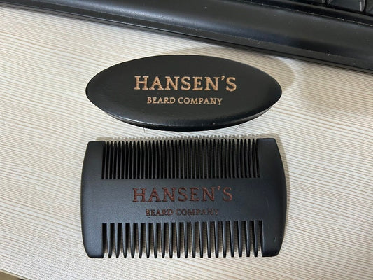 10pcs combs and 10pcs brush engrave logo