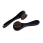 Engrave logo-High quality Horse hair brush wood handle shoes brush clean brush leather brush