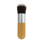 Engrave Logo-Wood handle fiber head makeup brush powder brush bullet brush