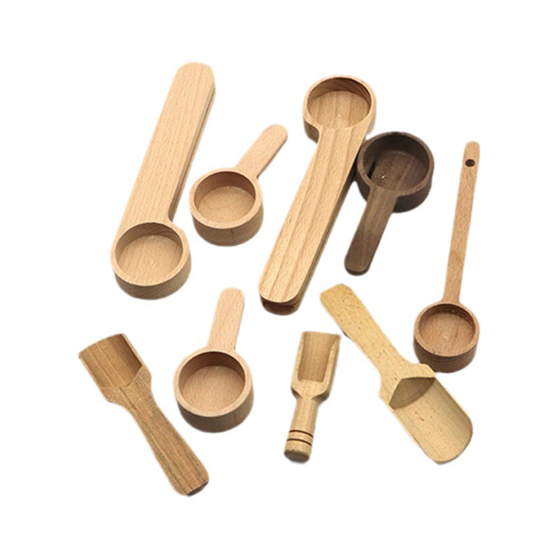 Customize Your Logo-Natural wood spoon ice cream spoon tea spoon coffe spoon medicine spoons