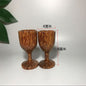 Engrave logo-Coconut water cups Wine cups