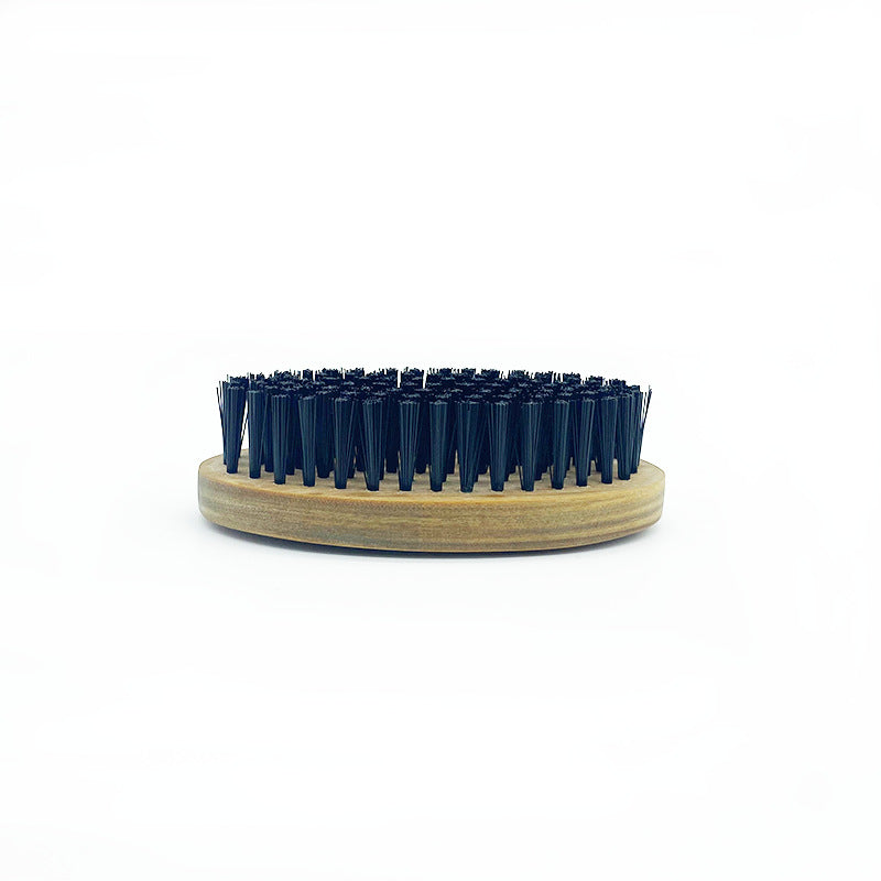 Engrave logo-500pcs-Greensandalwood brush beard brush nylon/boar bristle/sisal brush wholesale