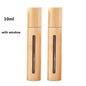 Customize Logo-Handmade bamboo bottle perfume bottle roller bottle glass bottle