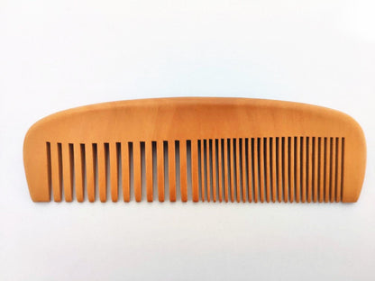 Customized Your Logo-Peach Wood Comb Wide/Fine Tooth Multy Kind Tooth Comb For Hair/Beard Comb Hair brush