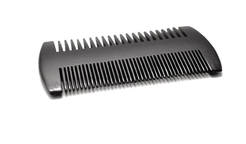 Customized-Black Peach Wood Fine/Wide Tooth Comb For Men Hair/Beard Care Grooming Comb Hair Brush