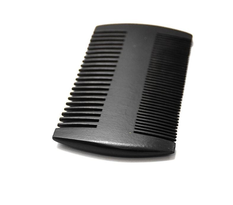 Customized-Black Peach Wood Fine/Wide Tooth Comb For Men Hair/Beard Care Grooming Comb Hair Brush