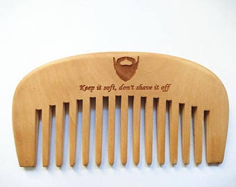 Customize Your Logo-Wide Tooth Wood Comb Beard Comb Pocket Size Comb Hair Brush