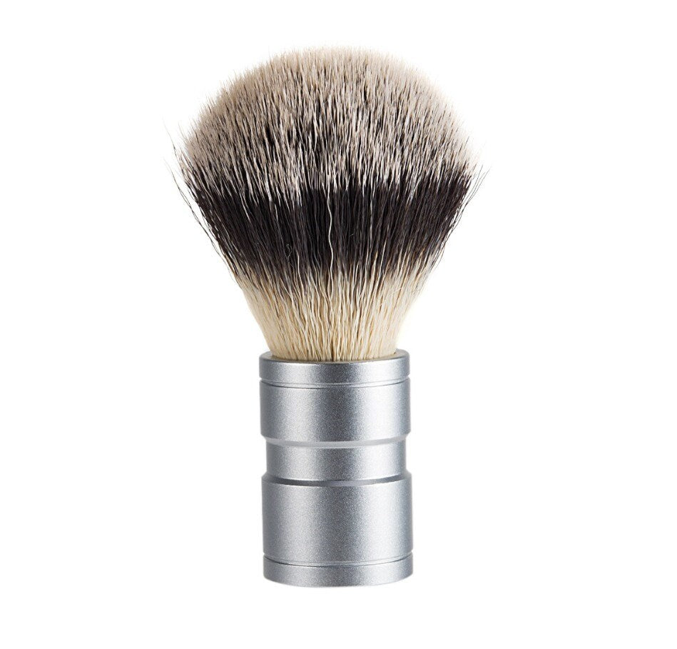 Handmade Metal Handle Shaving Brush Shaving Bowl Nylon Bristle For Men Beard Grooming Tool Makeup Set