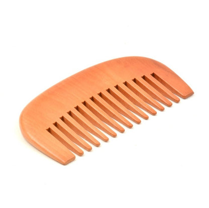 Customize Your Logo-Wide Tooth Wood Comb Beard Comb Pocket Size Comb Hair Brush