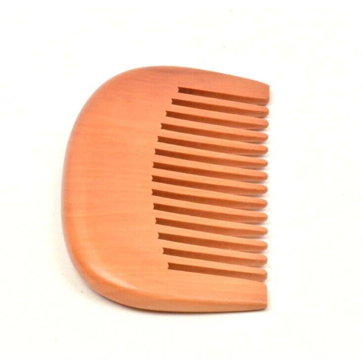 Customize Your Logo-Wide Tooth Wood Comb Beard Comb Pocket Size Comb Hair Brush