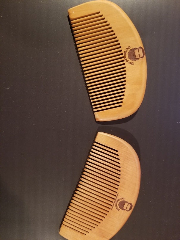 Customize Logo Combs-Fine Tooth Wood Comb Beard Comb Pocket Size Comb Hair Brush Wholesale Engrave Logo