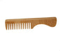 Customize Logo-New Kind Bamboo Wood Comb Wide Tooth Beard Care Comb Pocket Size Hair Brush