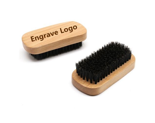 Customize Your Logo-Beech Wood Handle Boar Bristle Beard Brush For Men Beard Care Makeup Hair brush beard comb