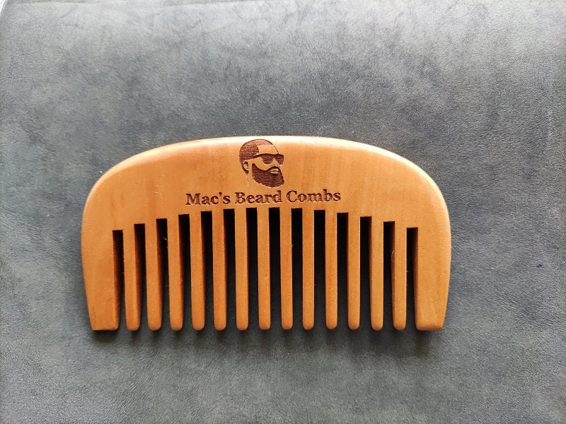 Customize Your Logo-Wide Tooth Wood Comb Beard Comb Pocket Size Comb Hair Brush