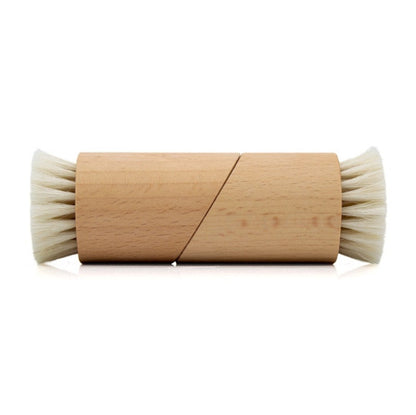 Customize Logo-New Design Beech Wood Handle Woolen Bristle Brush Face Brush Makeup Tool Baby Care Brush