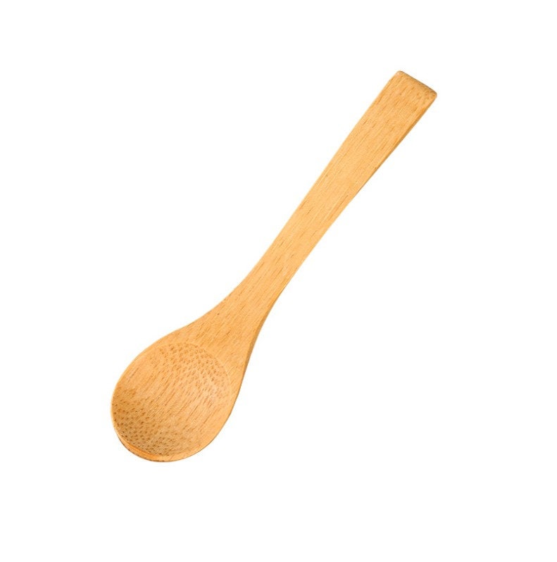 Handmade Bamboo Wood Spoons Coffee Spoon Honey Spoon Powder Spoon Laser engrave logo