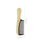 Handmade Bamboo + Bakelite Comb With Handle For Hair/Beard Makeup Engrave Logo