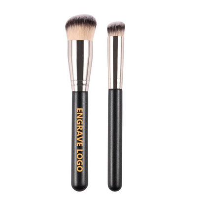 Customize Your Logo-Wood Handle Fibre Head brush Foundation Brush Concealer Brush Makeup Tool