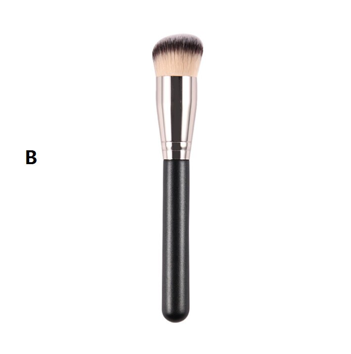 Customize Your Logo-Wood Handle Fibre Head brush Foundation Brush Concealer Brush Makeup Tool