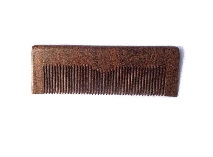 Engrave Logo-High quality Goldensandalwood Combs Square comb For women hair care for men beard care